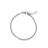 Pulsera Barbada Plata