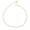 Pulsera Bolitas Oro Bicolor 18K