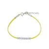 Pulsera Bolly Amarillo Plata