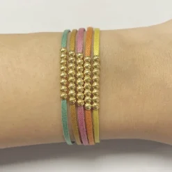 Pulsera Bolly Marrón Plata