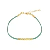 Pulsera Bolly Turquesa Plata Dorada