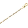Pulsera Carril Riviere Oro 18K (1,50mm Ancho)