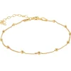 Pulsera Dots Plata Dorada