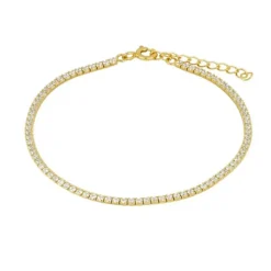 Pulsera Dune Circonitas Plata Dorada