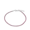Pulsera Dune Rosa Plata