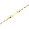 Pulsera Esclava Barbada Nudo Oro 18K (Placa 25×5,6mm)