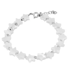 Pulsera Estrella Nácar Plata
