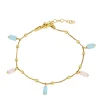 Pulsera Fara Plata Dorada