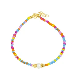 Pulsera Henia Perla Plata Dorada