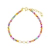 Pulsera Henia Perlas Plata Dorada