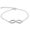 Pulsera Infinity Plata
