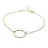 Pulsera Karma Plata Dorada