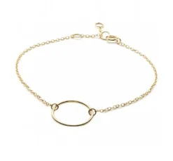 Pulsera Karma Plata Dorada