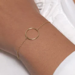 Pulsera Karma Plata Dorada
