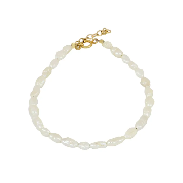 Pulsera Keshy Plata Dorada