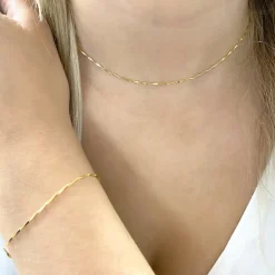 Pulsera Leia Plata Dorada