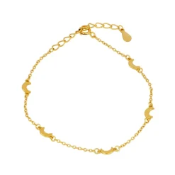 Pulsera Lunitas Plata Dorada