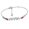 Pulsera Mama Baguette Plata