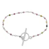 Pulsera Milos Turmalina Plata