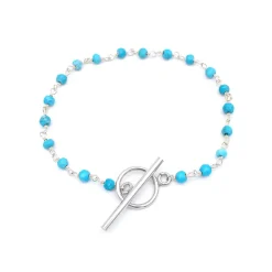 Pulsera Milos Turquesa Plata