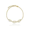 Pulsera Moana Plata Dorada