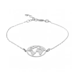 Pulsera Mundo Plata