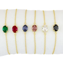 Pulsera Neira (Varios Colores) Plata Dorada