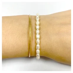 Pulsera Omega Plata