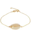 Pulsera Shell Plata Dorada