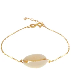 Pulsera Shell Plata Dorada