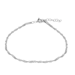Pulsera Singapur Plata