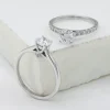 Soliario Venecia Diamante 0,55ct E-SI IGI Oro Blanco 18K