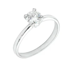 Solitario Brisa Diamante 0,50ct G-VS Oro Blanco 18K
