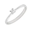 Solitario Brisa Diamante G-VS Oro Blanco 18K