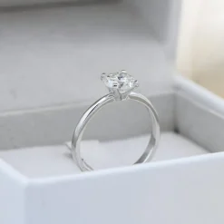 Solitario Brisa Diamante 1,24ct Oro Blanco 18K