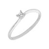 Solitario Izel Oro Blanco 18K