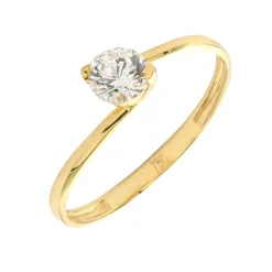 Solitario Round Oro 18K