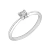 Solitario Soleste Diamante G-VS Oro Blanco 18K