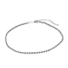 Tobillera Cordón Plata