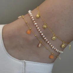 Tobillera Frais Plata