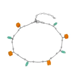 Tobillera Fresh Plata