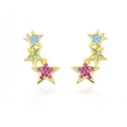 Trepadores Star Multicolor Plata Dorada